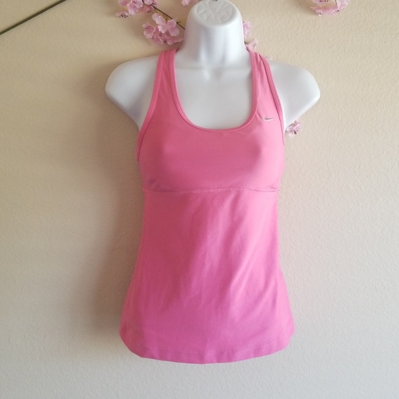 Nike Dri-Fit Top Pink Sports bra tank size… - Picture 3 of 8